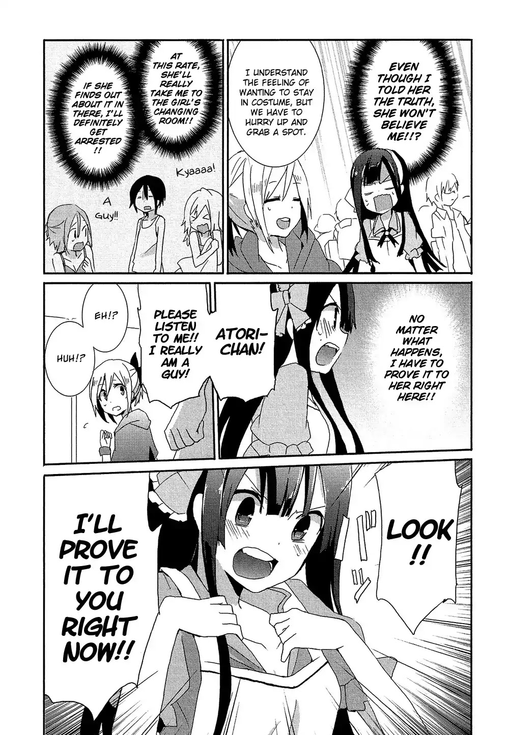 Josou Shounen Anthology Comic Chapter 17.2 page 10 - Chapter 17.2: Misaki-chan to Azami-kun 2 (Sakano Anri)