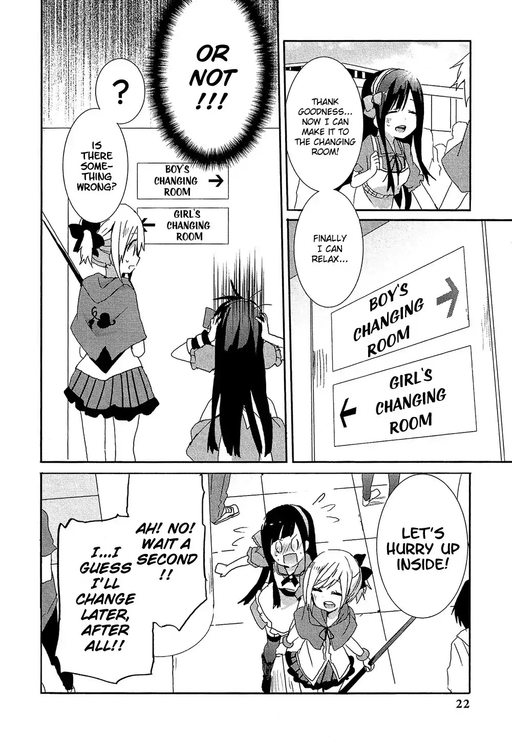 Josou Shounen Anthology Comic Chapter 17.2 page 7 - Chapter 17.2: Misaki-chan to Azami-kun 2 (Sakano Anri)