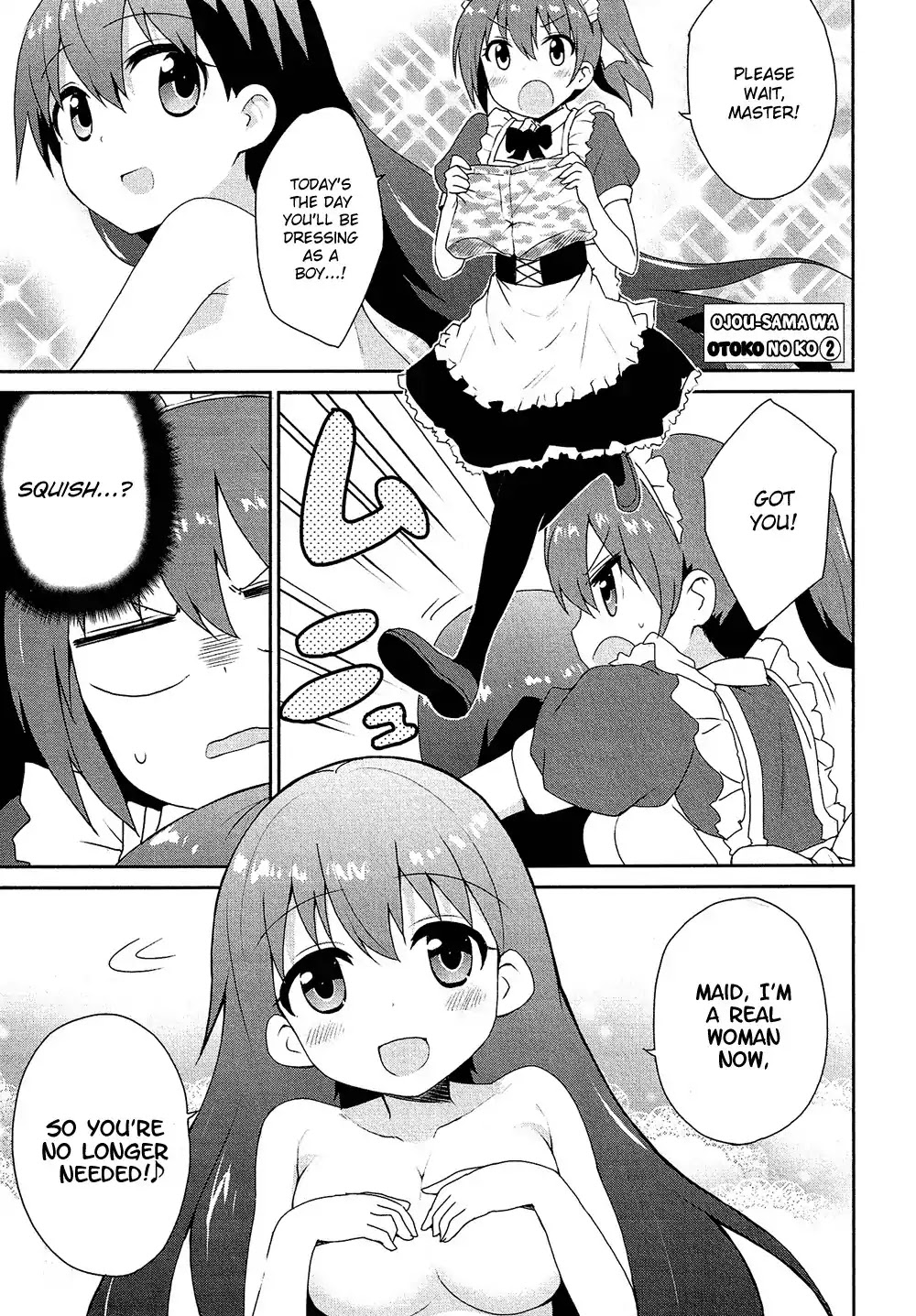 Josou Shounen Anthology Comic Chapter 17.5 page 2 - Chapter 17.5: Ojou-sama wa Otoko no Ko 2 (RYUKI)