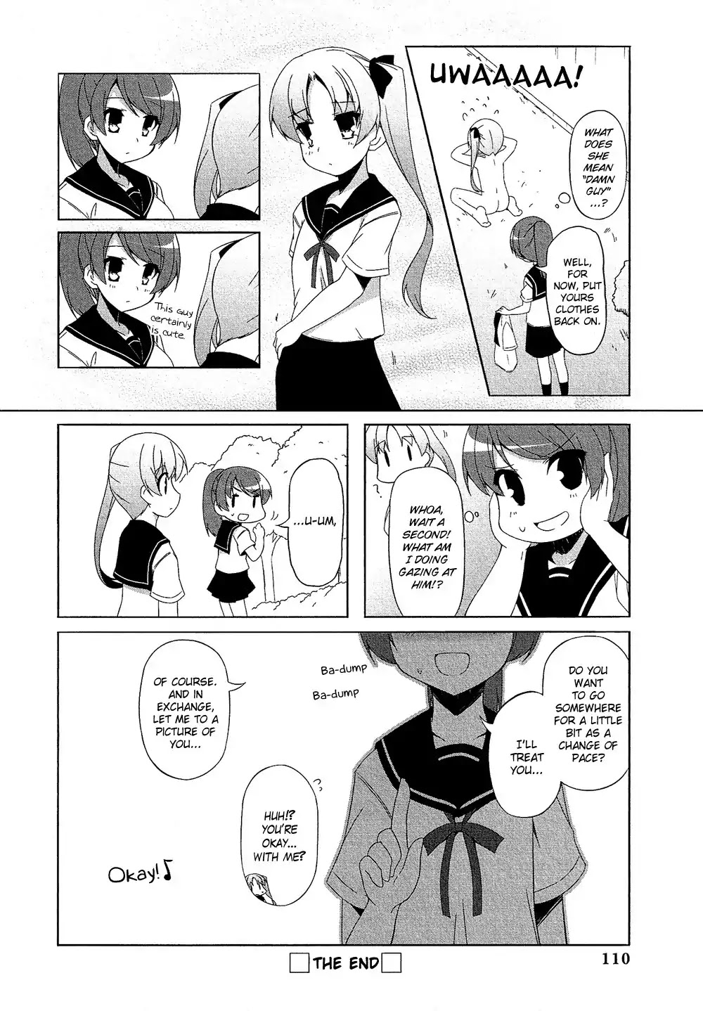 Josou Shounen Anthology Comic Chapter 17.7 page 11 - Chapter 17.7: Tsuiteru Ko to no Tsukiaikata (Hoppege)