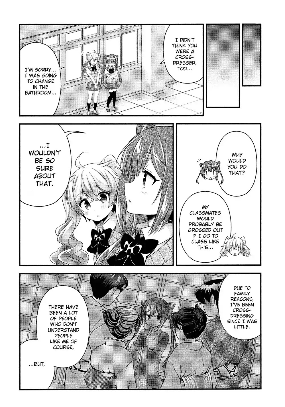 Josou Shounen Anthology Comic Chapter 17.9 page 7 - Chapter 17.9: Himegoto Extra: Teach Me! Chairman Mittan (Tsukudani Norio)