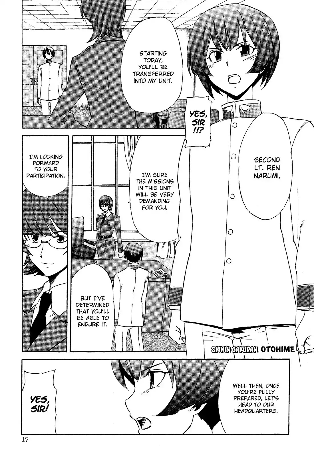 Josou Shounen Anthology Comic Chapter 2.2 page 2 - Chapter 2.2: Shinin Gakudan Otohime (Kurose Kousuke)