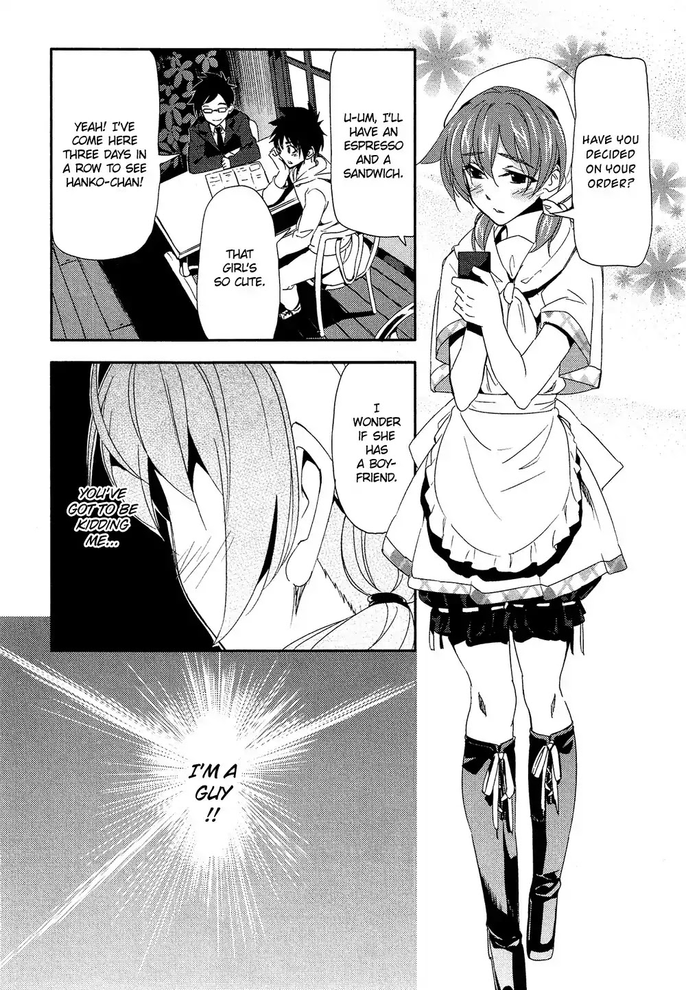 Josou Shounen Anthology Comic Chapter 2.6 page 3 - Chapter 2.6: The Remedy (I Won't Worry) (Kabocha)