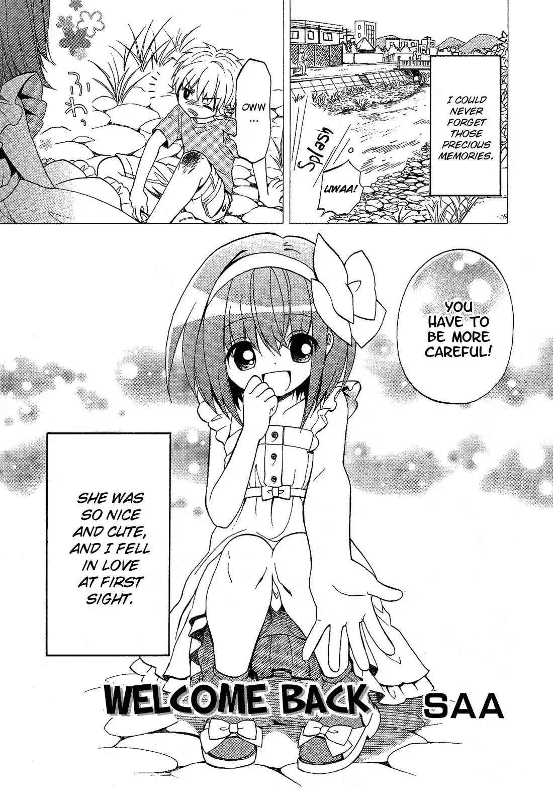 Josou Shounen Anthology Comic Chapter 3.1 page 6 - Chapter 3.1: Welcome Back (SAA)