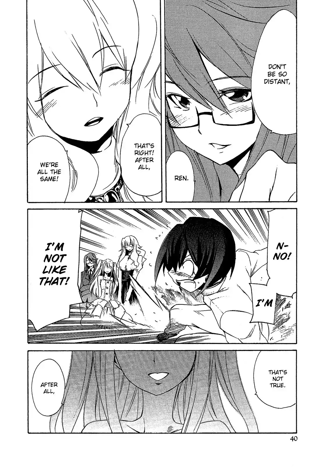 Josou Shounen Anthology Comic Chapter 3.3 page 5 - Chapter 3.3: Shinin Gakudan Otohime ~Each of Their Mornings~ (Kurose Kousuke)