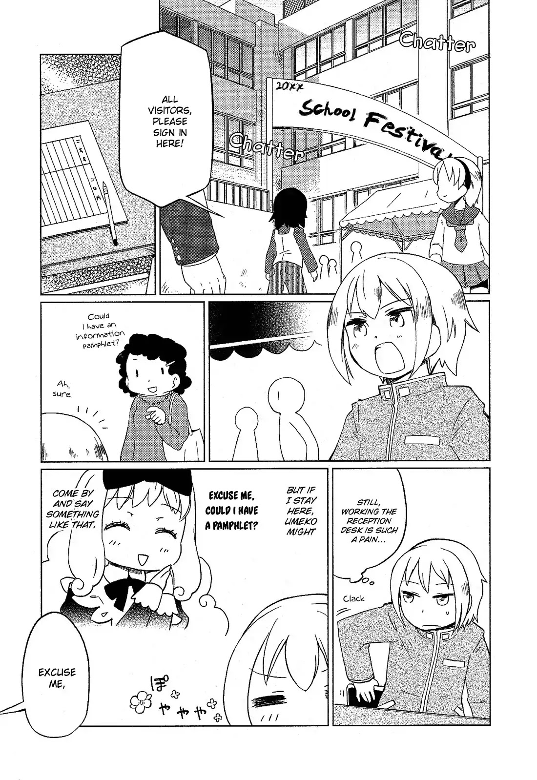 Josou Shounen Anthology Comic Chapter 3.6 page 10 - Chapter 3.6: Fuwafuwa no Boku Dake ni Kirameku Hikari (DANGAN)