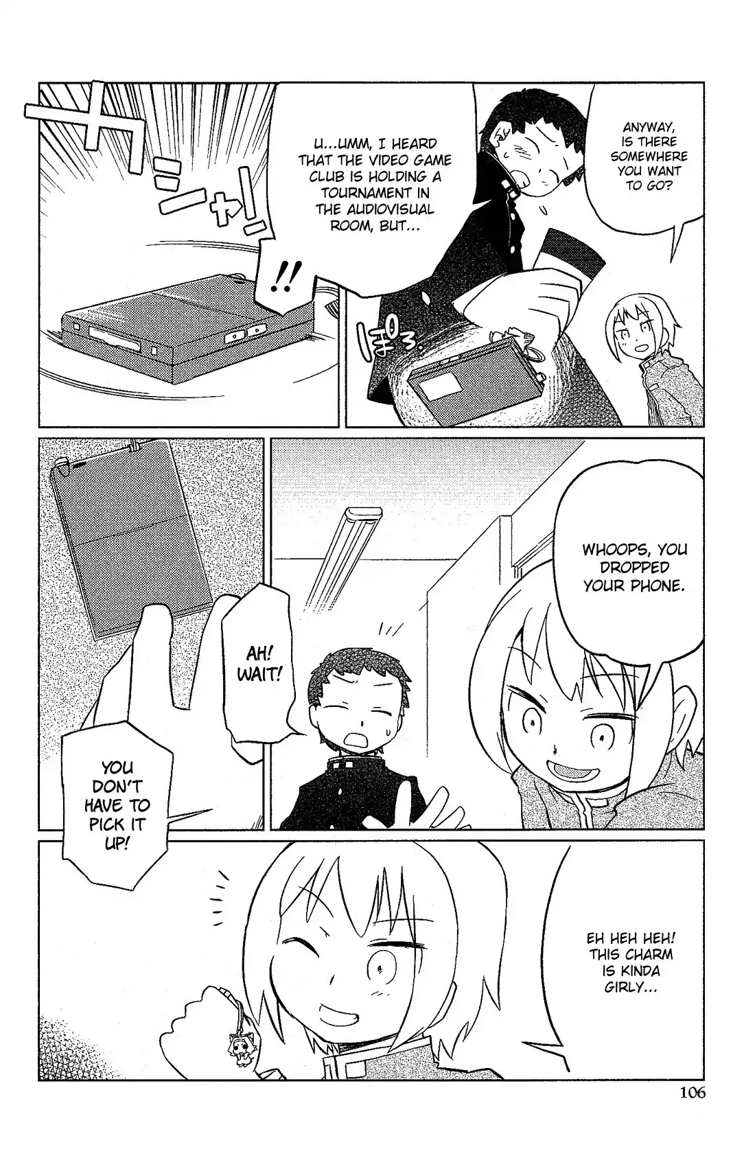 Josou Shounen Anthology Comic Chapter 3.6 page 13 - Chapter 3.6: Fuwafuwa no Boku Dake ni Kirameku Hikari (DANGAN)
