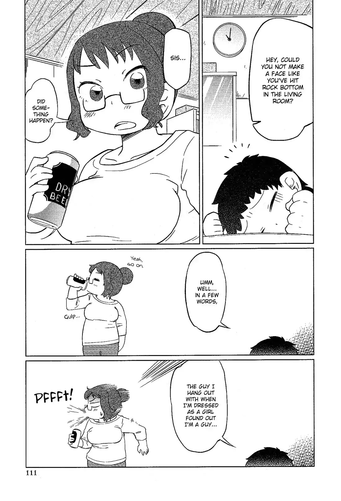 Josou Shounen Anthology Comic Chapter 3.6 page 18 - Chapter 3.6: Fuwafuwa no Boku Dake ni Kirameku Hikari (DANGAN)