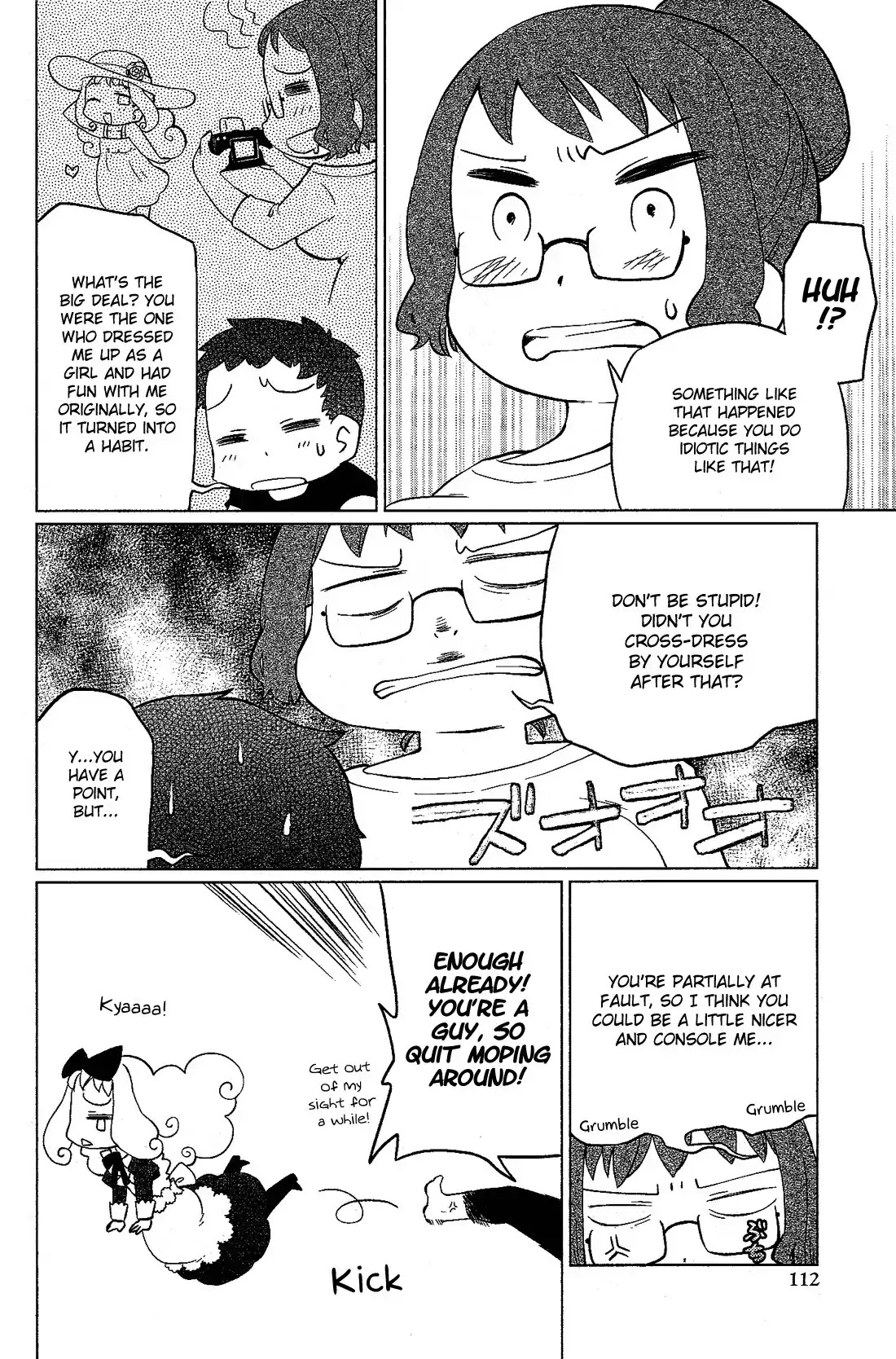 Josou Shounen Anthology Comic Chapter 3.6 page 19 - Chapter 3.6: Fuwafuwa no Boku Dake ni Kirameku Hikari (DANGAN)