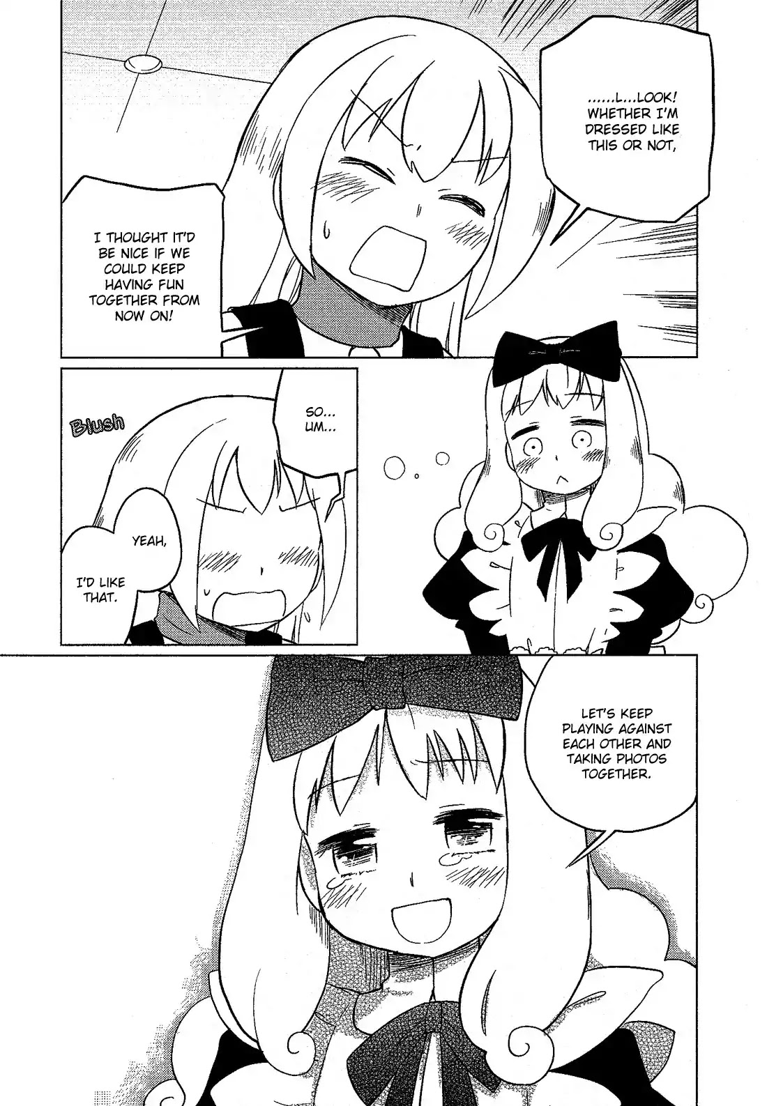 Josou Shounen Anthology Comic Chapter 3.6 page 24 - Chapter 3.6: Fuwafuwa no Boku Dake ni Kirameku Hikari (DANGAN)