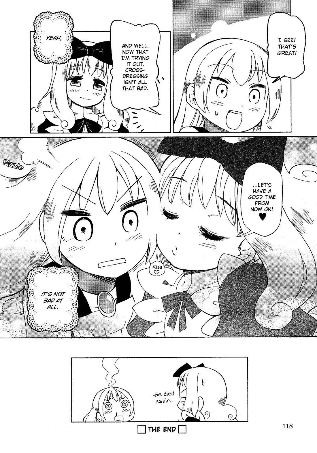 Josou Shounen Anthology Comic Chapter 3.6 page 25 - Chapter 3.6: Fuwafuwa no Boku Dake ni Kirameku Hikari (DANGAN)