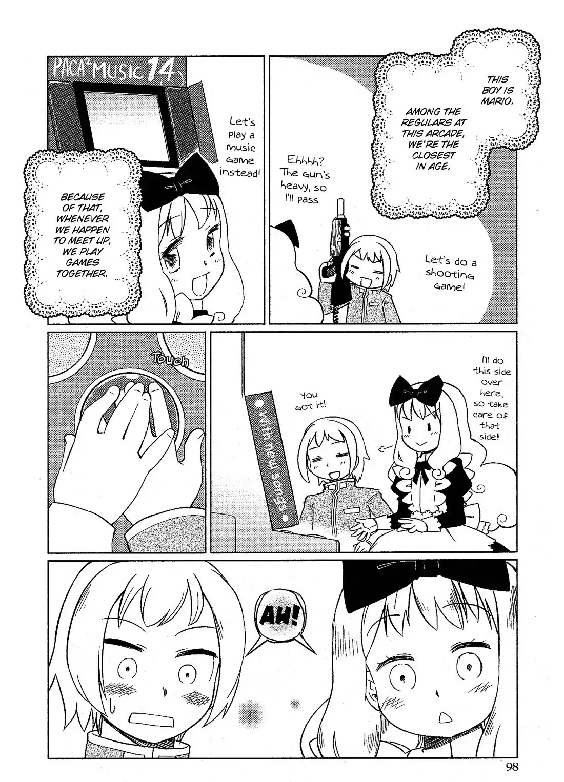 Josou Shounen Anthology Comic Chapter 3.6 page 5 - Chapter 3.6: Fuwafuwa no Boku Dake ni Kirameku Hikari (DANGAN)