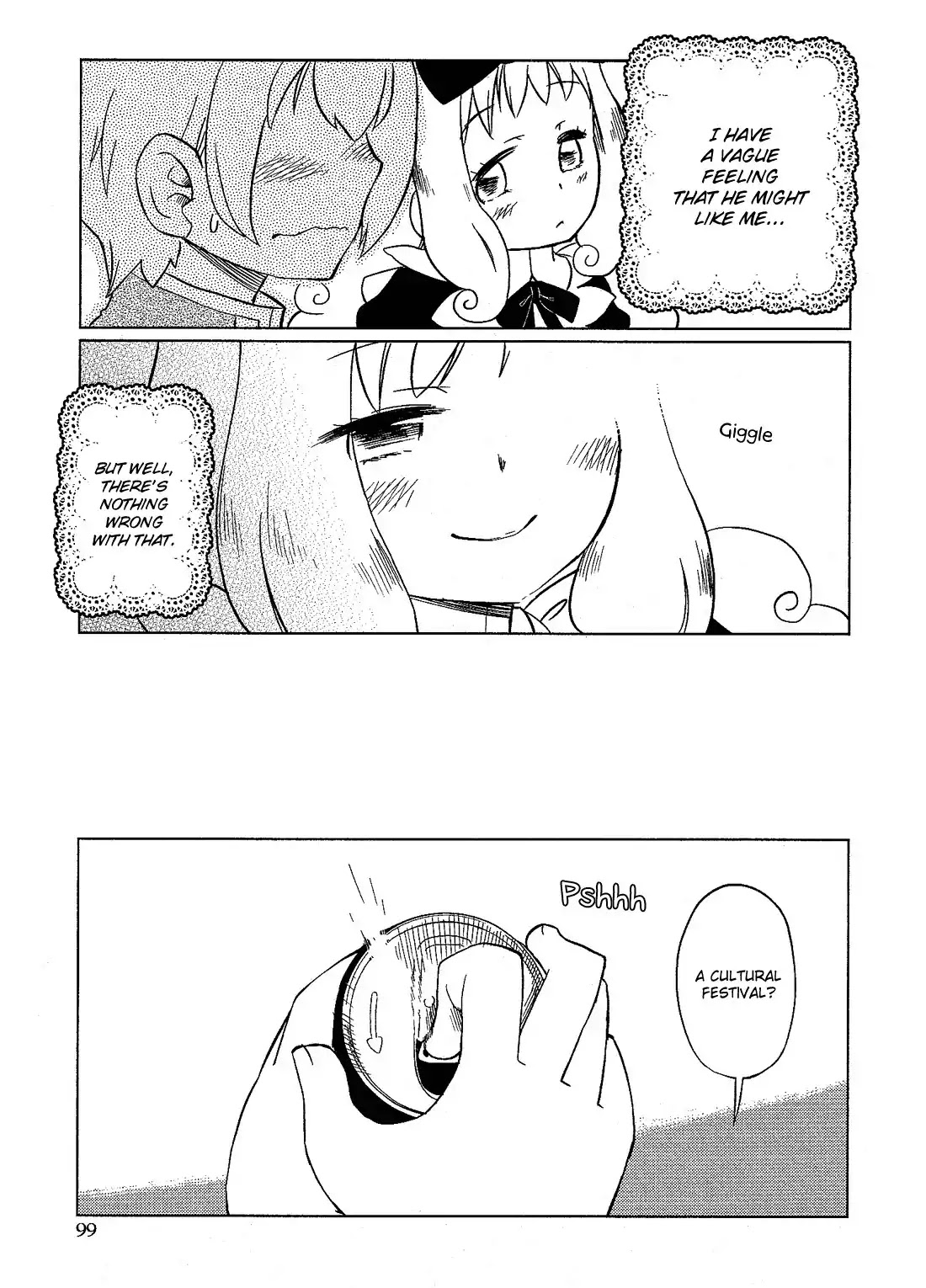 Josou Shounen Anthology Comic Chapter 3.6 page 6 - Chapter 3.6: Fuwafuwa no Boku Dake ni Kirameku Hikari (DANGAN)