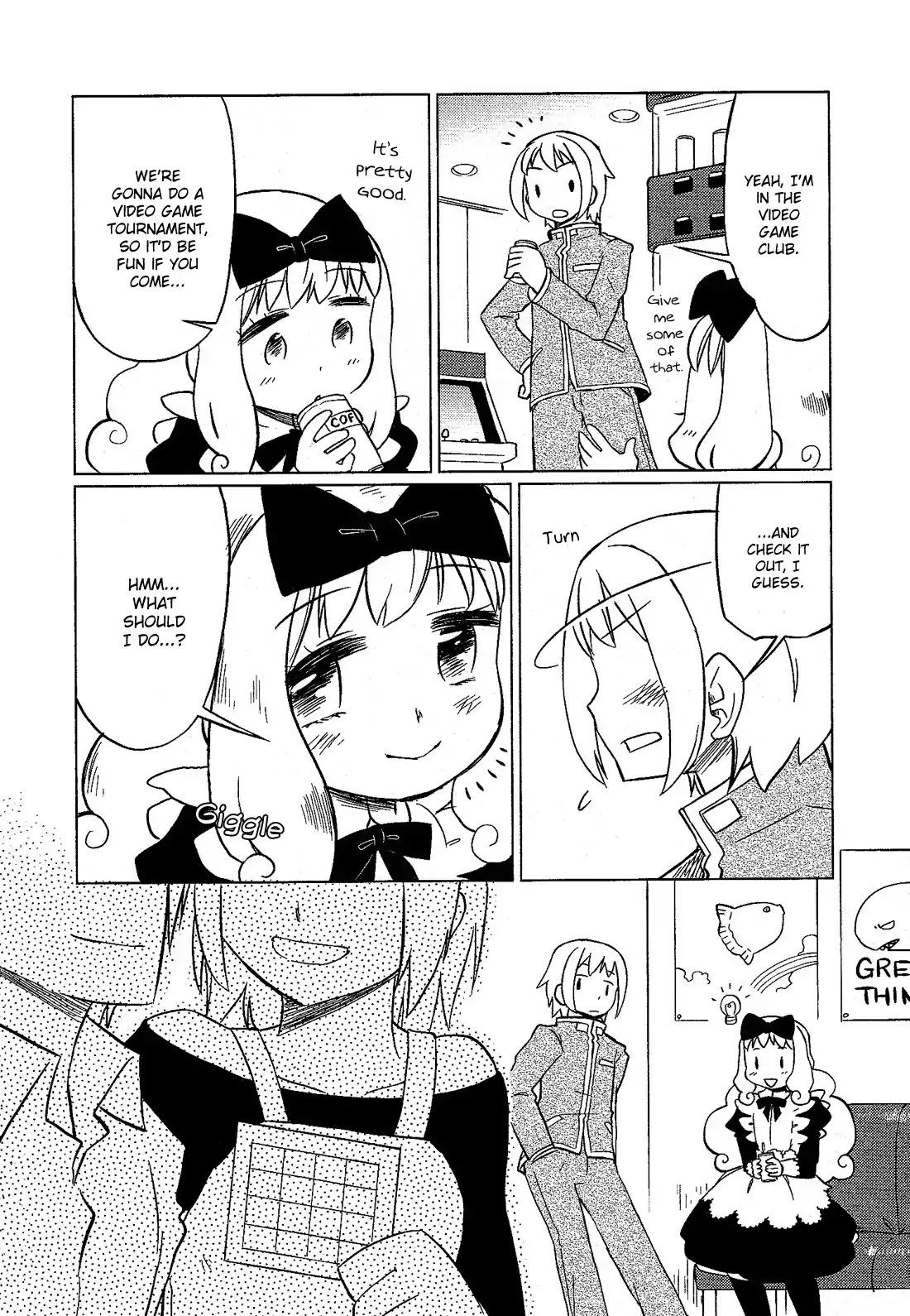 Josou Shounen Anthology Comic Chapter 3.6 page 7 - Chapter 3.6: Fuwafuwa no Boku Dake ni Kirameku Hikari (DANGAN)