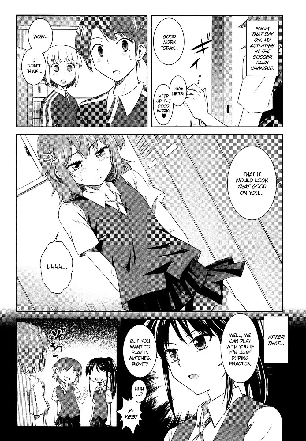 Josou Shounen Anthology Comic Chapter 5.2 page 11 - Chapter 5.2: Ganbare! Danshi Daihyou (Hazumi Nariyuki)