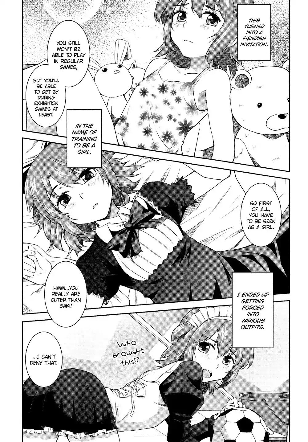 Josou Shounen Anthology Comic Chapter 5.2 page 12 - Chapter 5.2: Ganbare! Danshi Daihyou (Hazumi Nariyuki)