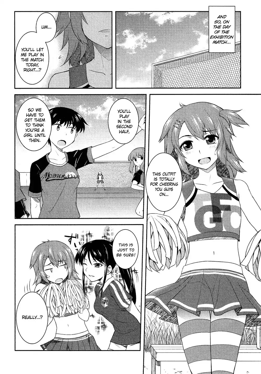 Josou Shounen Anthology Comic Chapter 5.2 page 13 - Chapter 5.2: Ganbare! Danshi Daihyou (Hazumi Nariyuki)