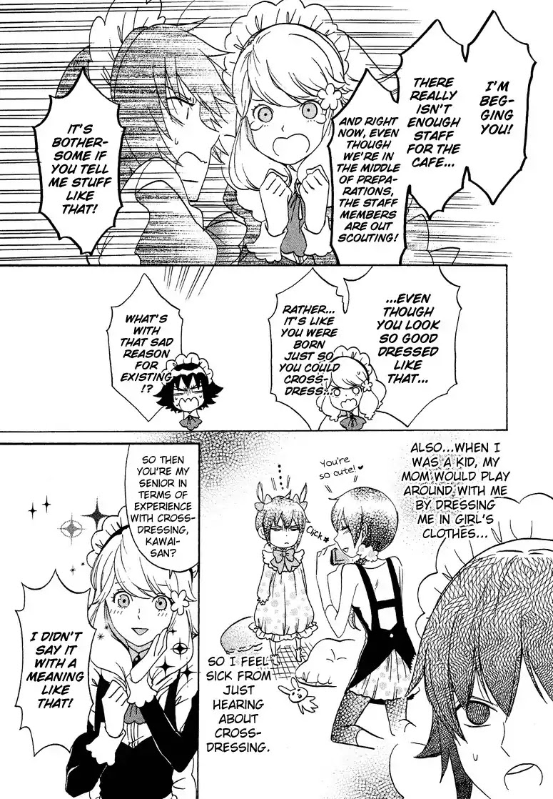 Josou Shounen Anthology Comic Chapter 5.8 page 10 - Chapter 5.8: xx Maid Kissa (Emiri)