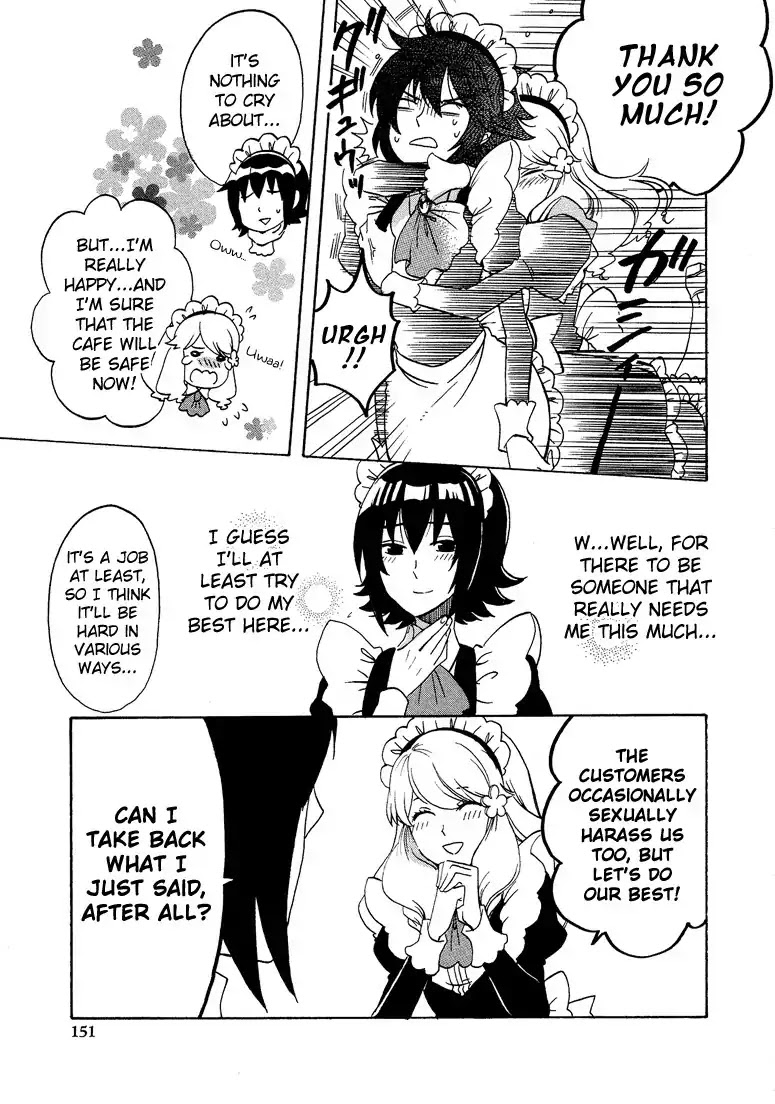 Josou Shounen Anthology Comic Chapter 5.8 page 14 - Chapter 5.8: xx Maid Kissa (Emiri)