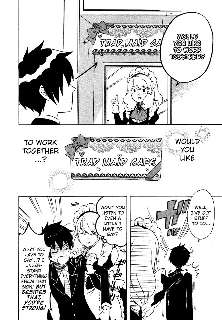 Josou Shounen Anthology Comic Chapter 5.8 page 5 - Chapter 5.8: xx Maid Kissa (Emiri)