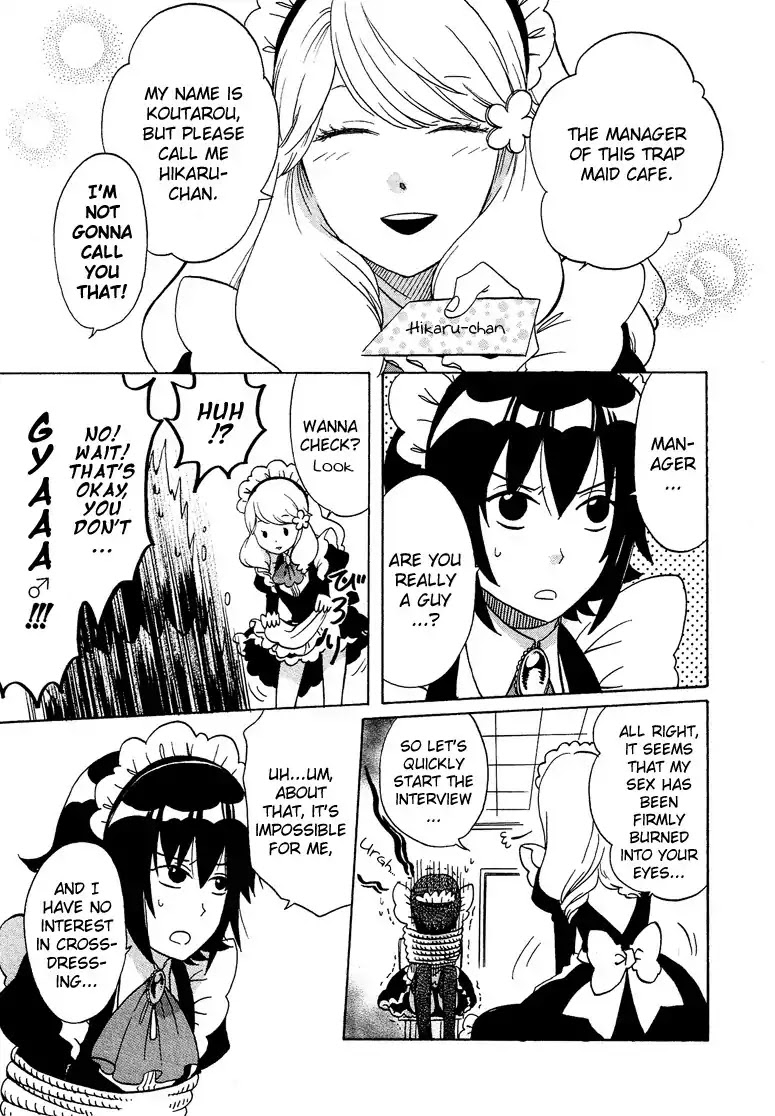 Josou Shounen Anthology Comic Chapter 5.8 page 8 - Chapter 5.8: xx Maid Kissa (Emiri)