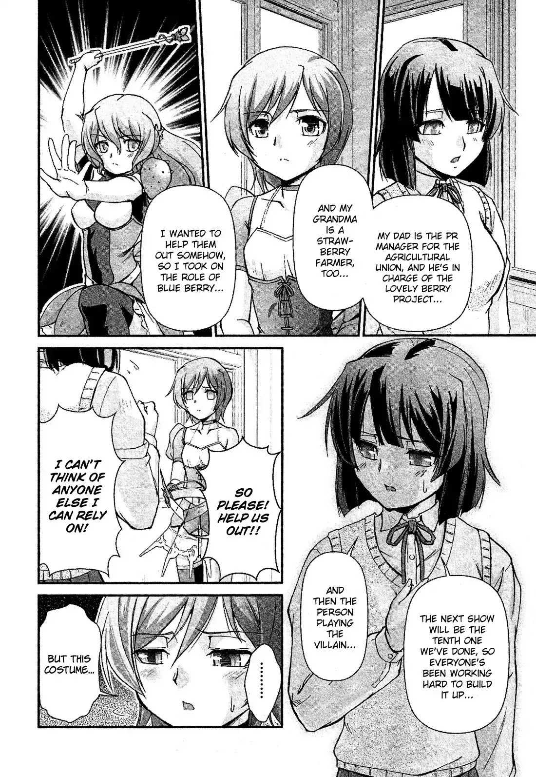Josou Shounen Anthology Comic Chapter 6.1 page 11 - Chapter 6.1: Manou Senshi Lovely Berry (Urase Shioji)