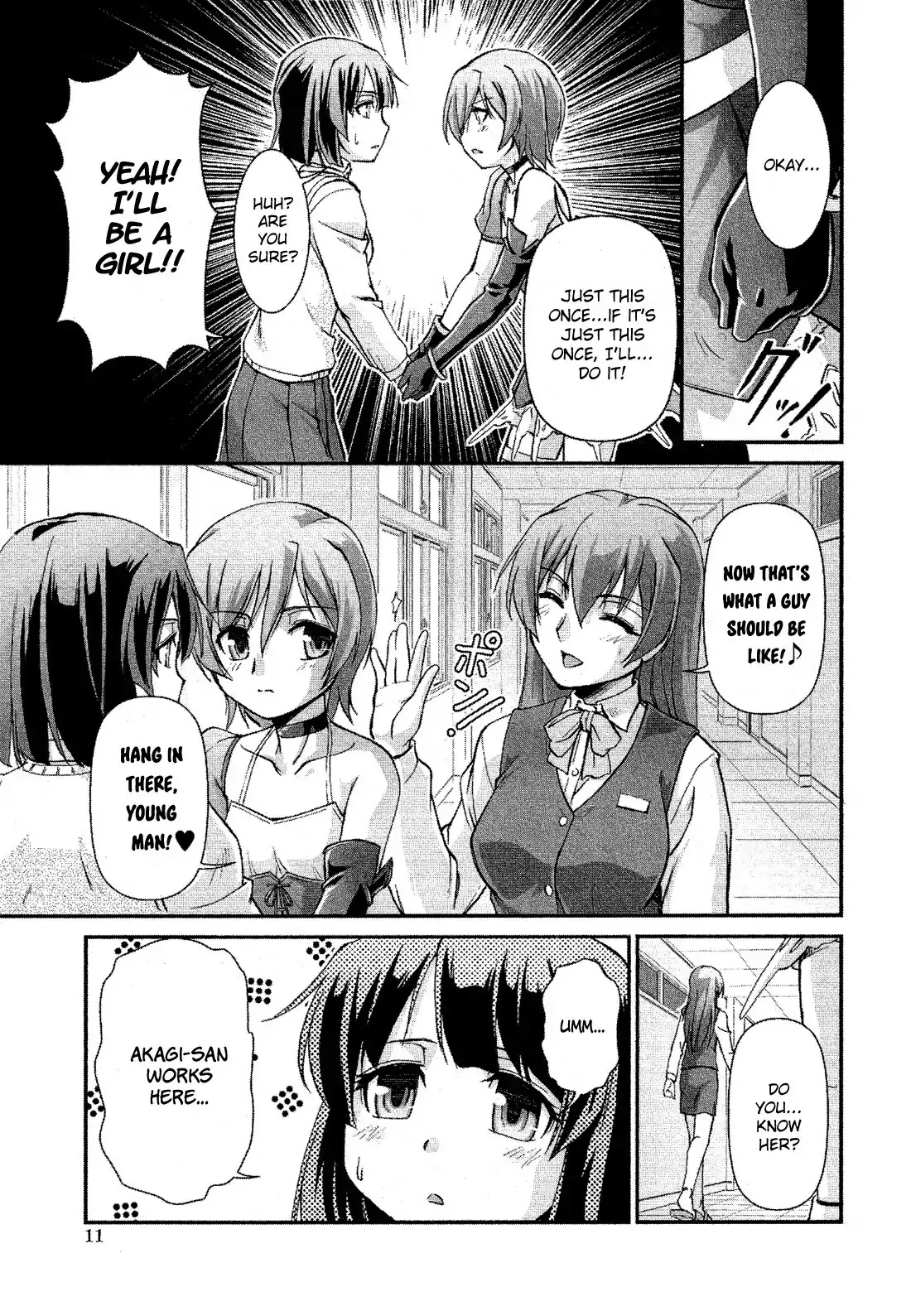 Josou Shounen Anthology Comic Chapter 6.1 page 14 - Chapter 6.1: Manou Senshi Lovely Berry (Urase Shioji)
