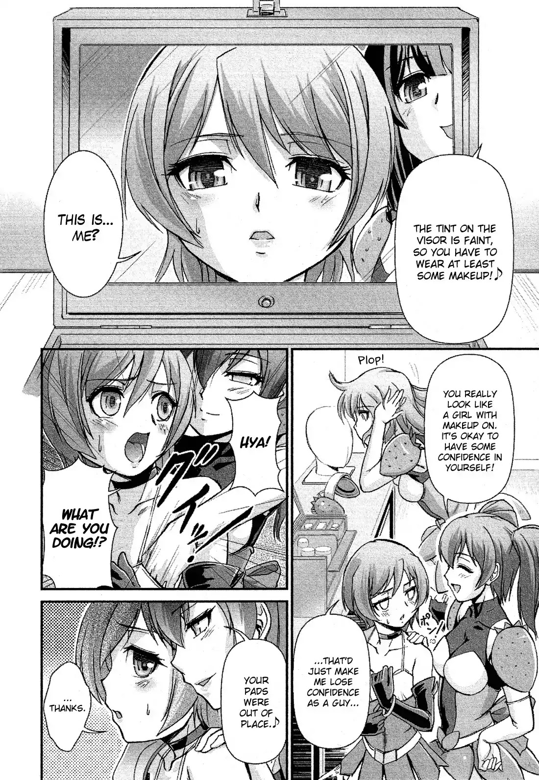 Josou Shounen Anthology Comic Chapter 6.1 page 17 - Chapter 6.1: Manou Senshi Lovely Berry (Urase Shioji)