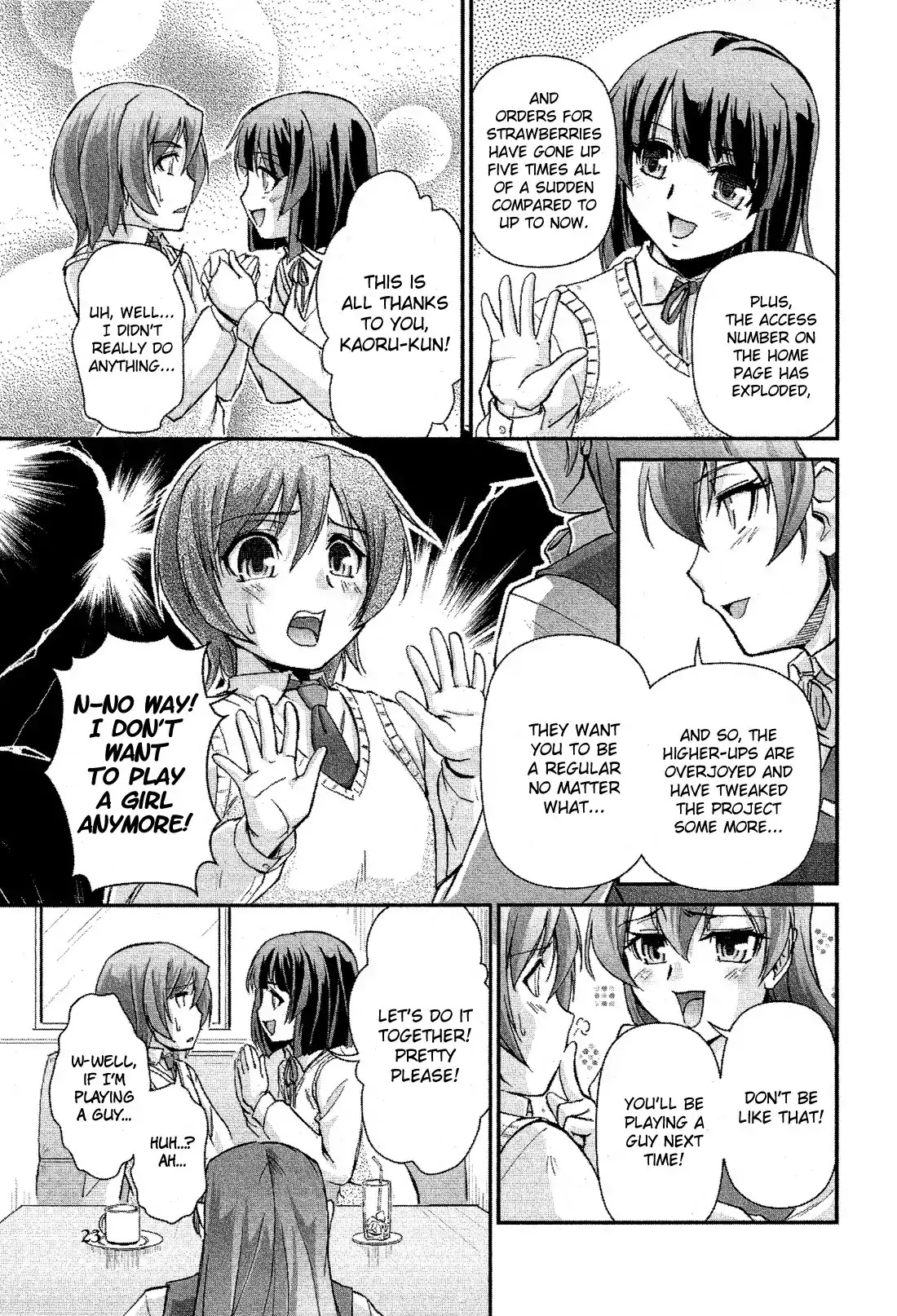 Josou Shounen Anthology Comic Chapter 6.1 page 26 - Chapter 6.1: Manou Senshi Lovely Berry (Urase Shioji)