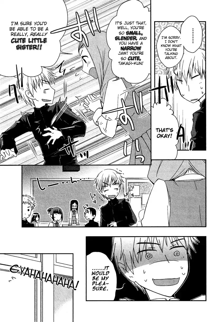 Josou Shounen Anthology Comic Chapter 6.5 page 4 - Chapter 6.5: Takagi-kun to Nishiura-san (Dennou Ouwadan)