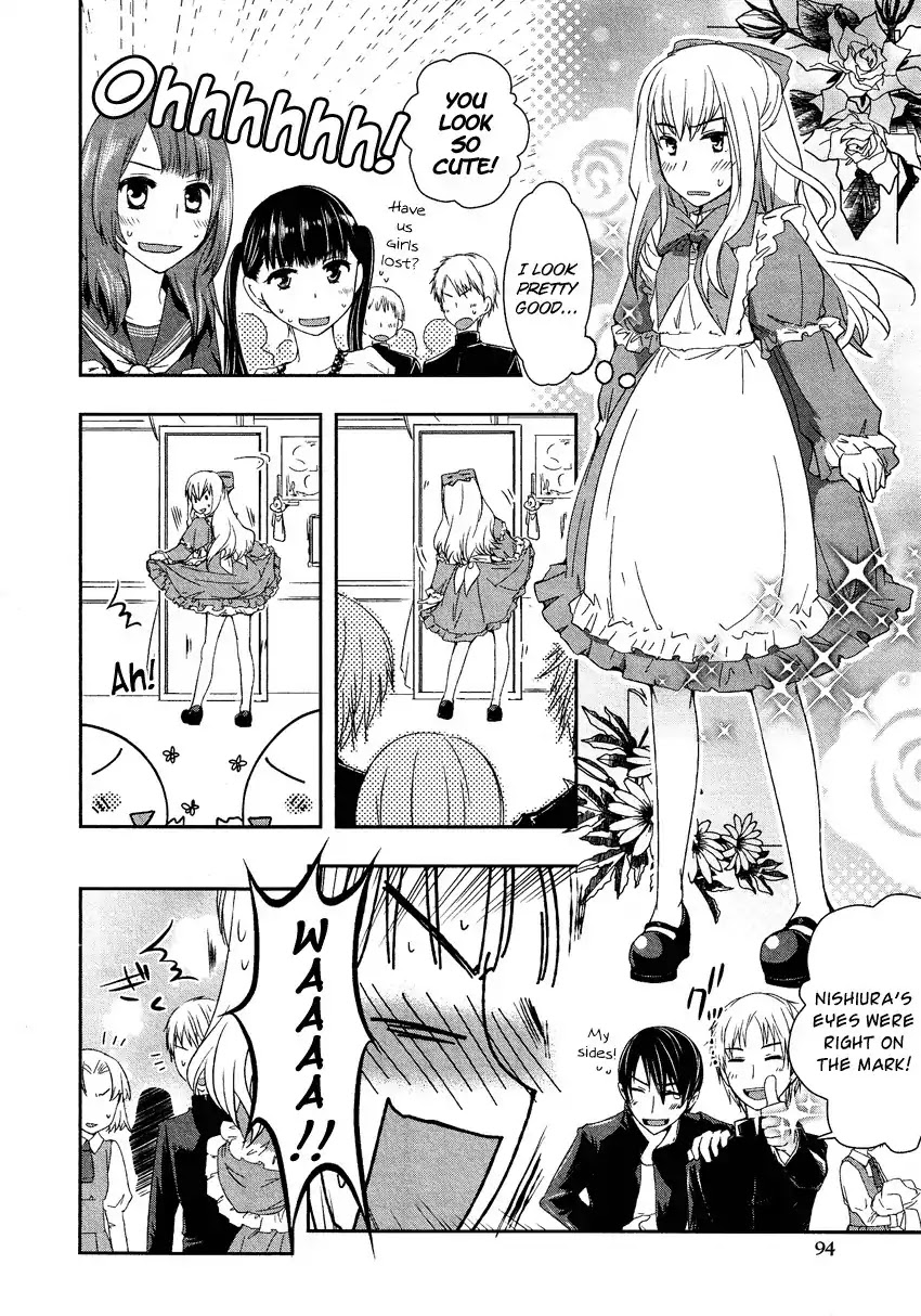 Josou Shounen Anthology Comic Chapter 6.5 page 9 - Chapter 6.5: Takagi-kun to Nishiura-san (Dennou Ouwadan)