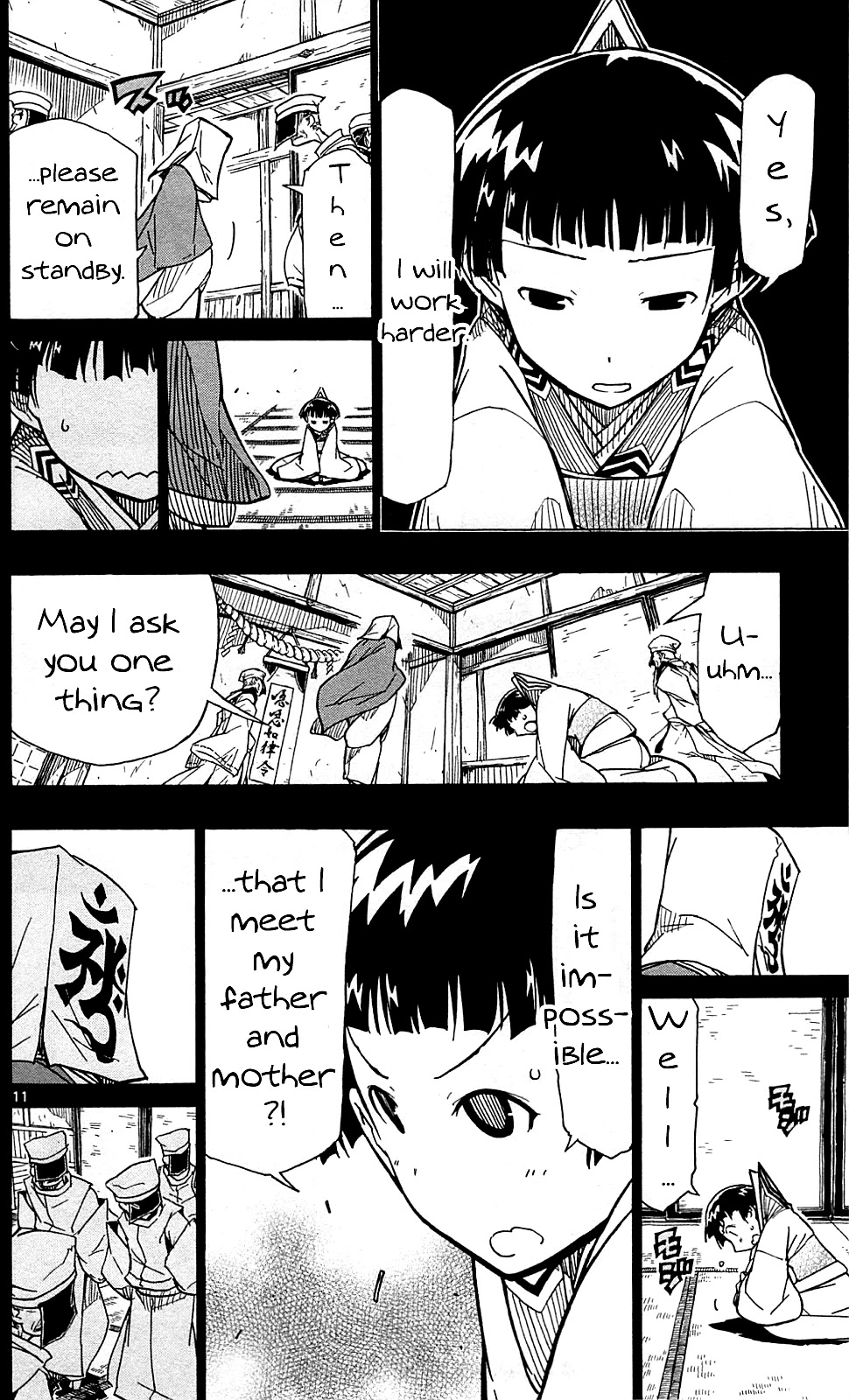 Joujuu Senjin!! Mushibugyo Chapter 100 page 13 - Chapter 100: Trinity