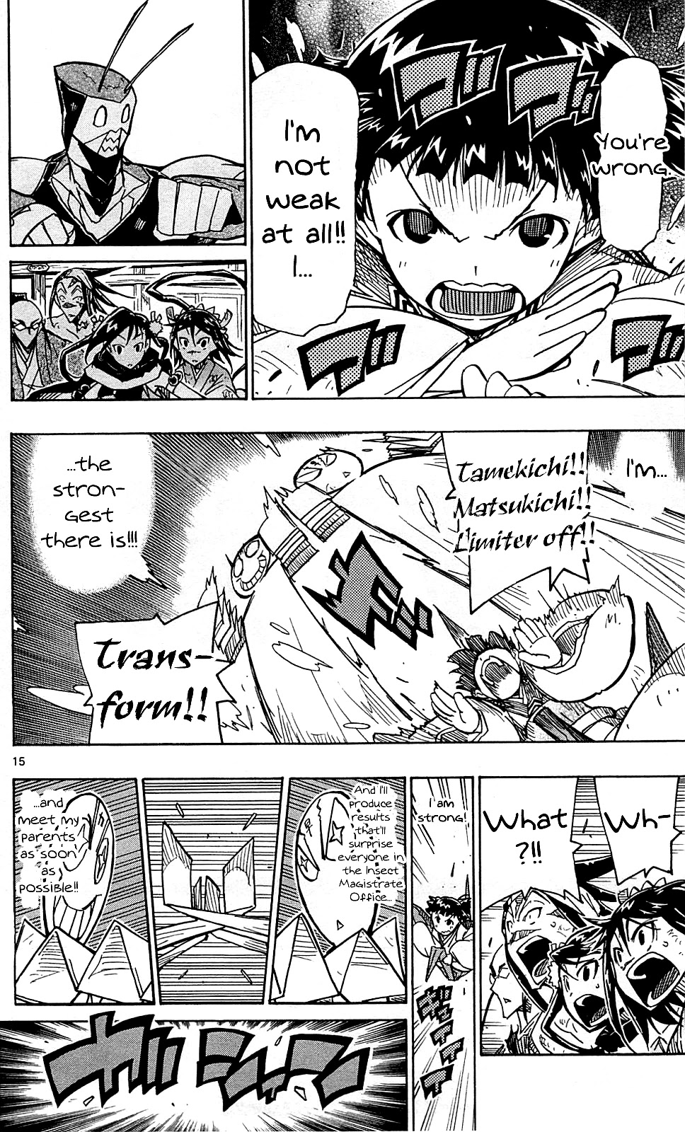 Joujuu Senjin!! Mushibugyo Chapter 100 page 17 - Chapter 100: Trinity