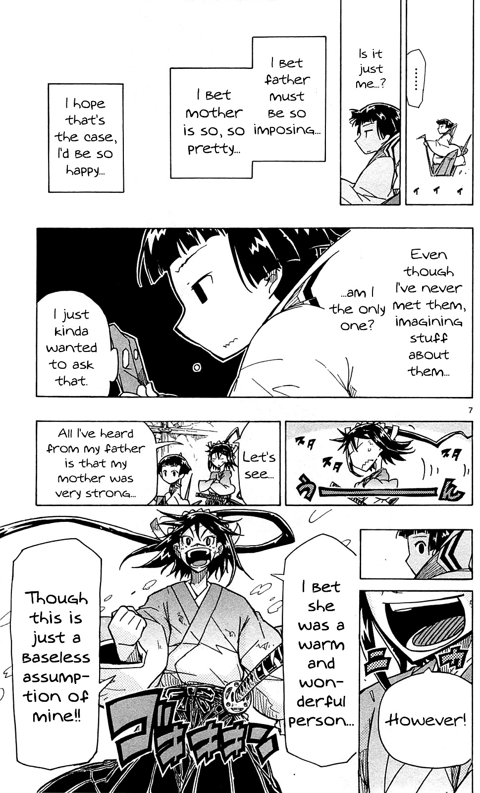 Joujuu Senjin!! Mushibugyo Chapter 101 page 8 - Chapter 101: Please Be Safe