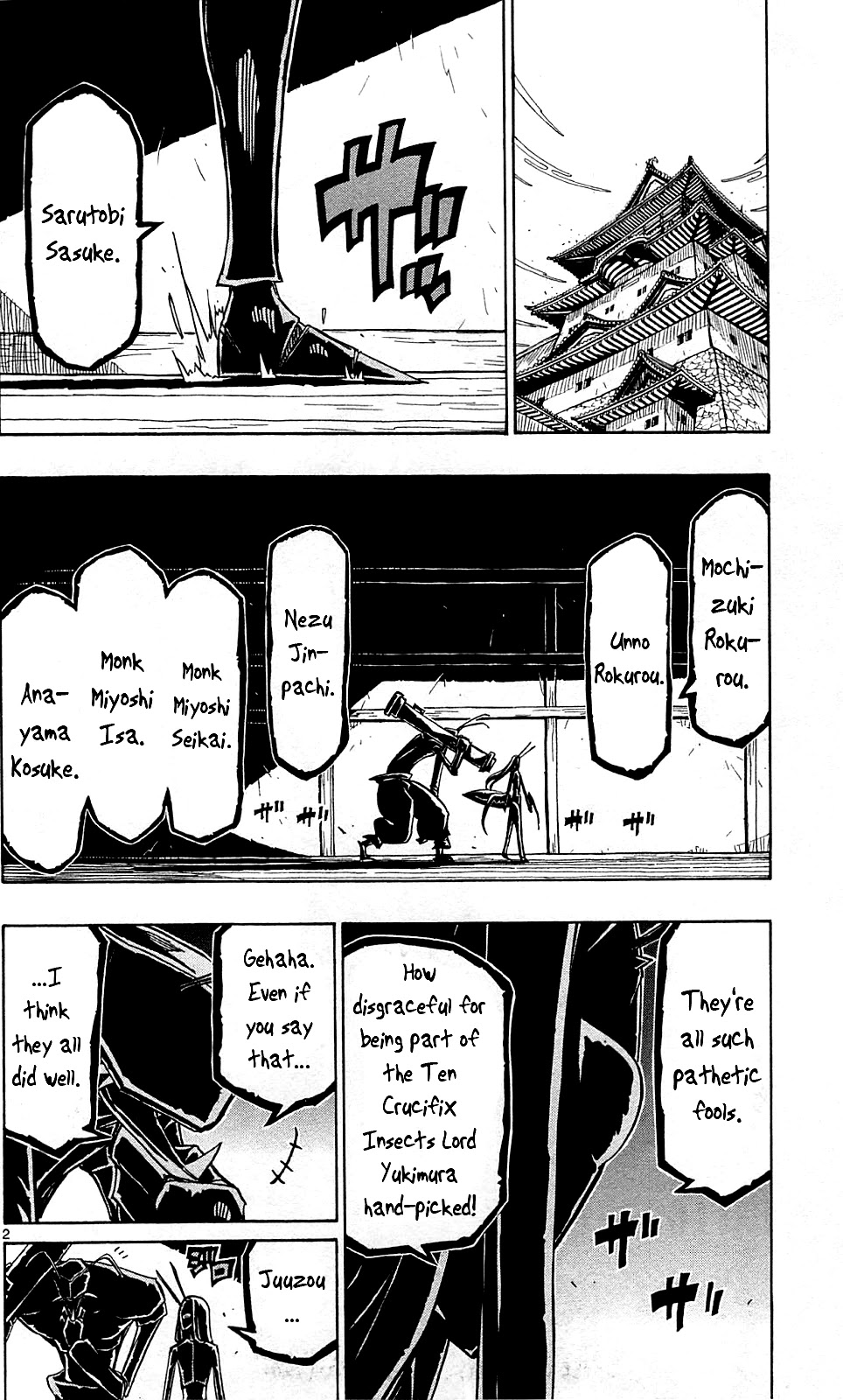 Joujuu Senjin!! Mushibugyo Chapter 102 page 3 - Chapter 102: The Number 2 and Number 3