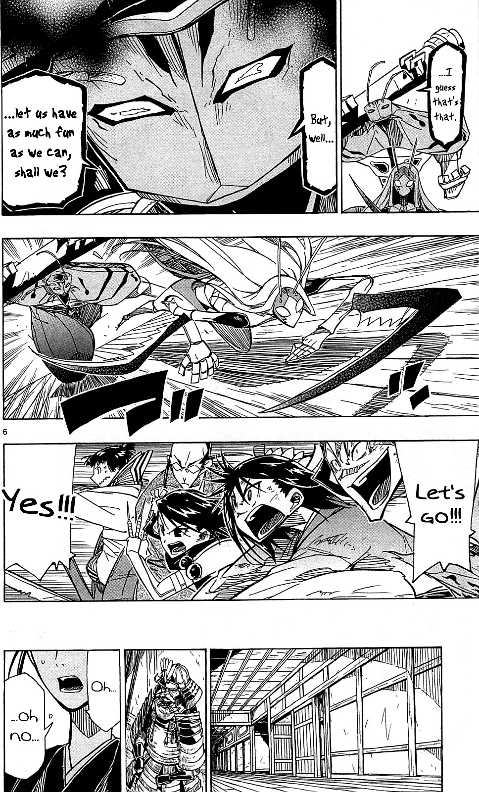 Joujuu Senjin!! Mushibugyo Chapter 102 page 7 - Chapter 102: The Number 2 and Number 3
