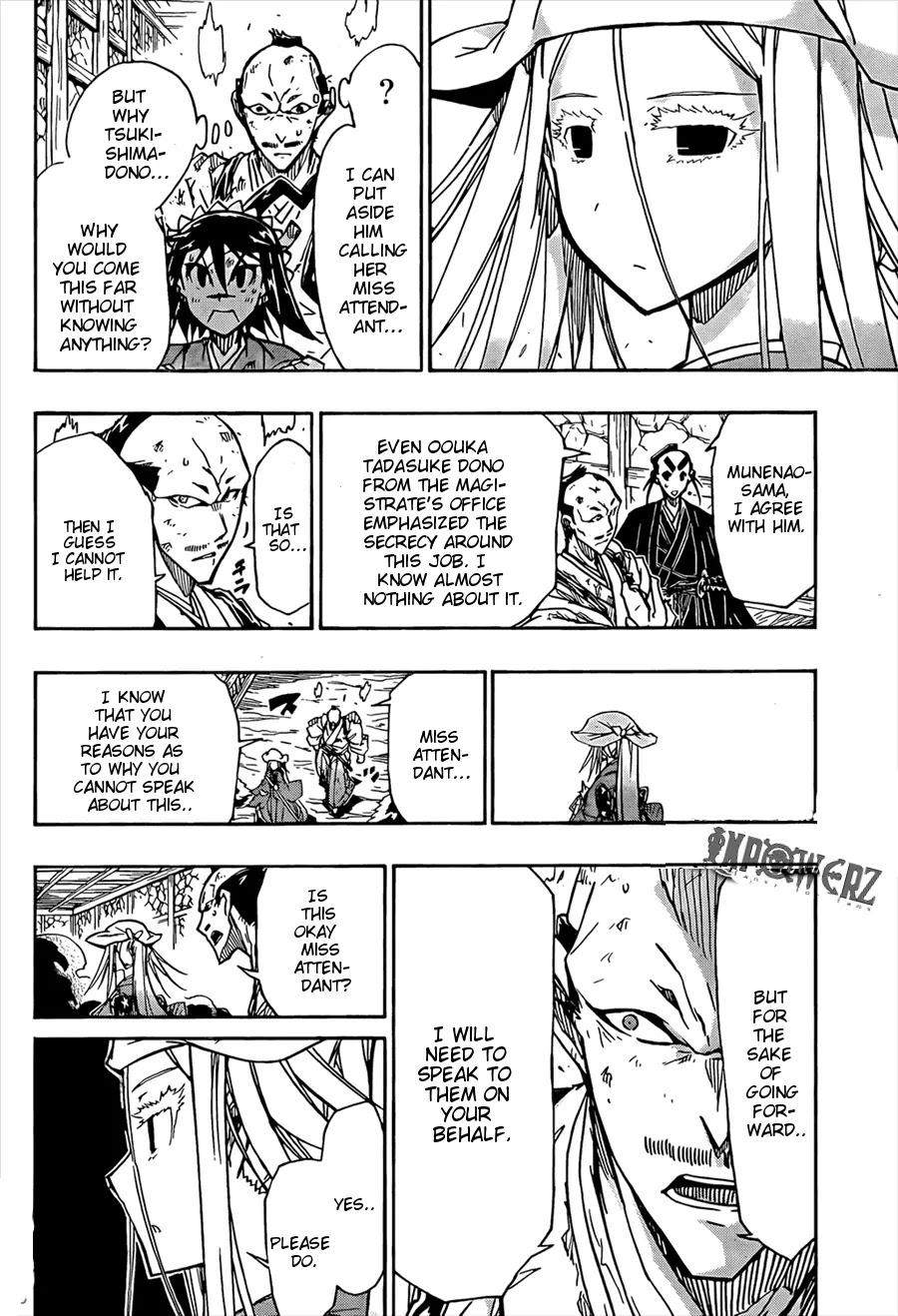 Joujuu Senjin!! Mushibugyo Chapter 107 page 11 - Chapter 107: The Eternal Well