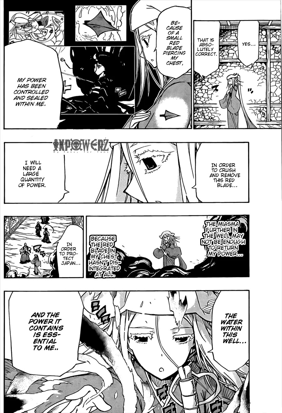 Joujuu Senjin!! Mushibugyo Chapter 107 page 13 - Chapter 107: The Eternal Well