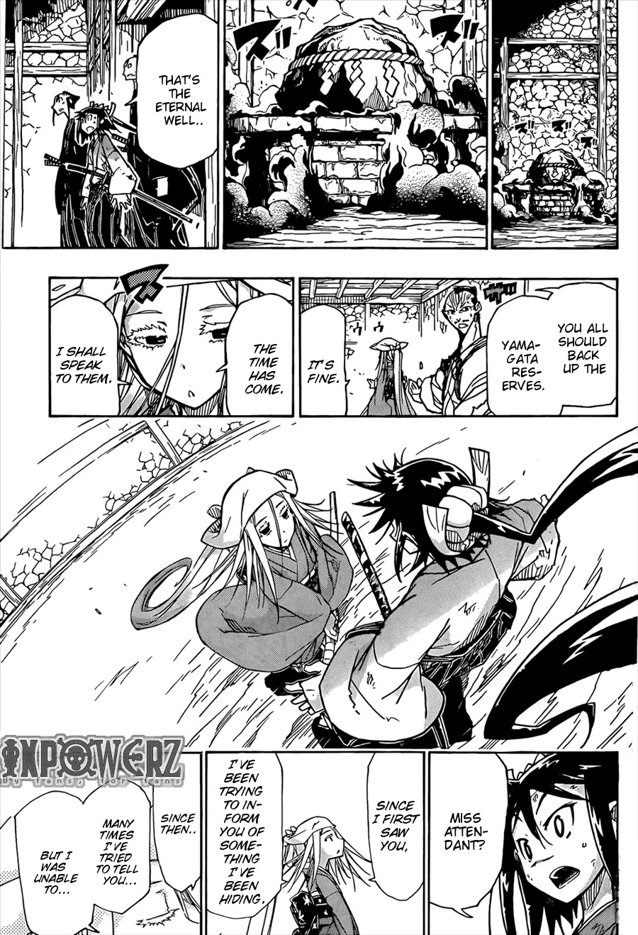 Joujuu Senjin!! Mushibugyo Chapter 107 page 18 - Chapter 107: The Eternal Well