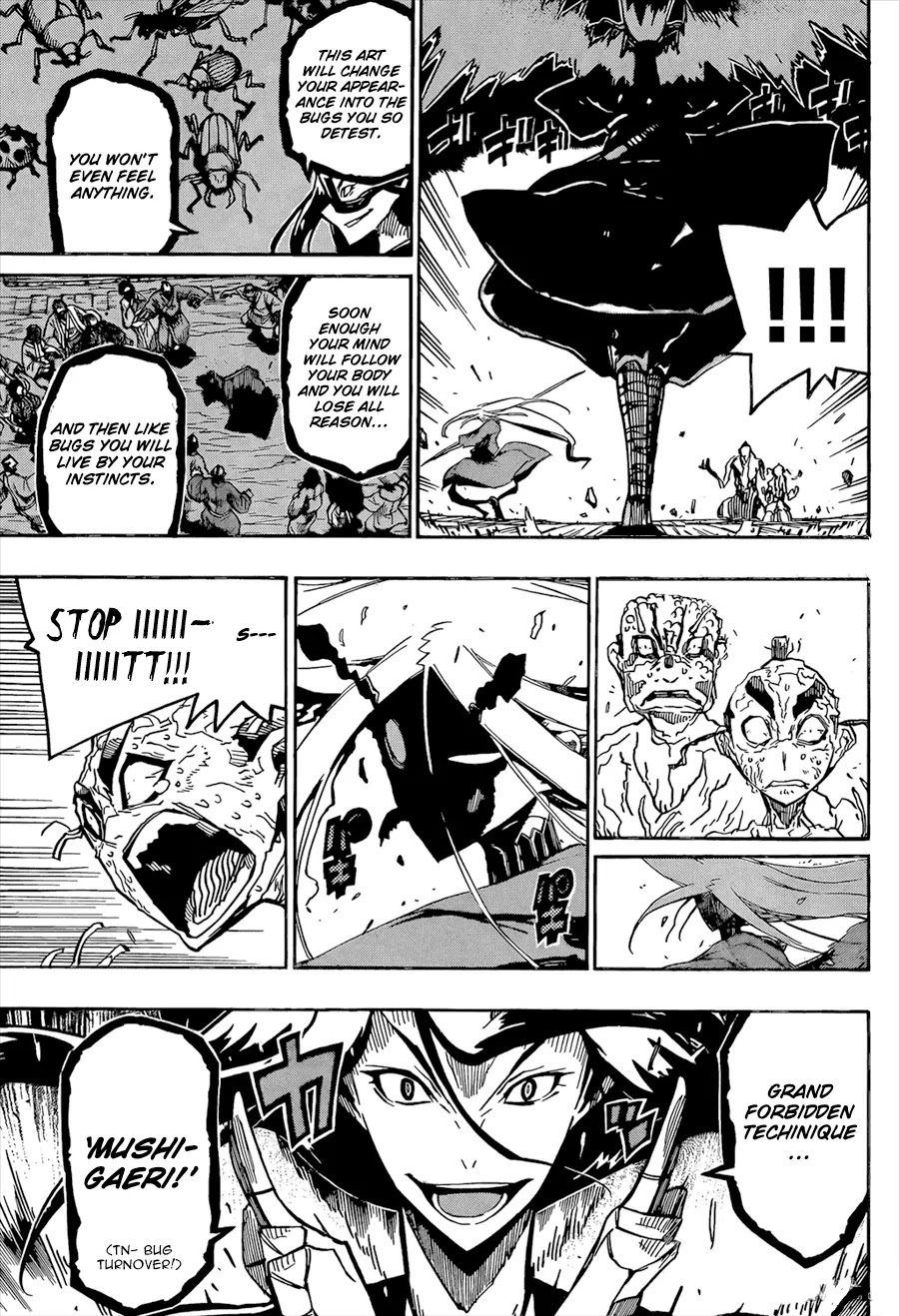 Joujuu Senjin!! Mushibugyo Chapter 112 page 13 - Chapter 112: Man of Valor