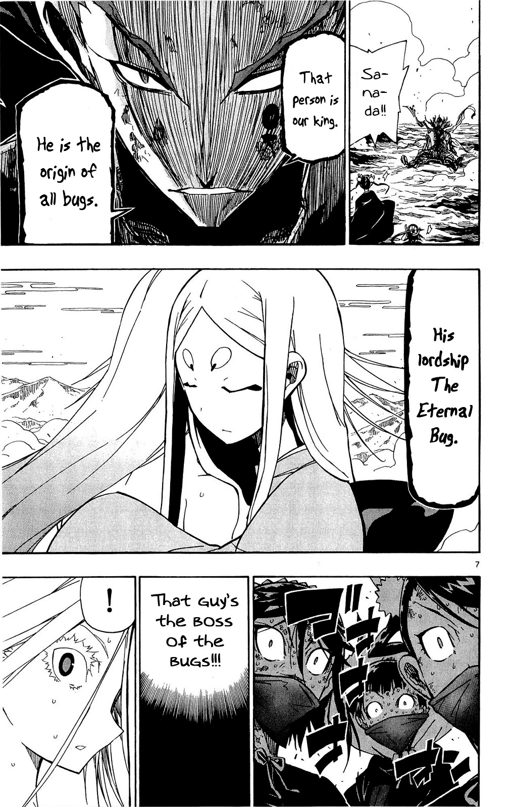 Joujuu Senjin!! Mushibugyo Chapter 123 page 8 - Chapter 123: Reunion