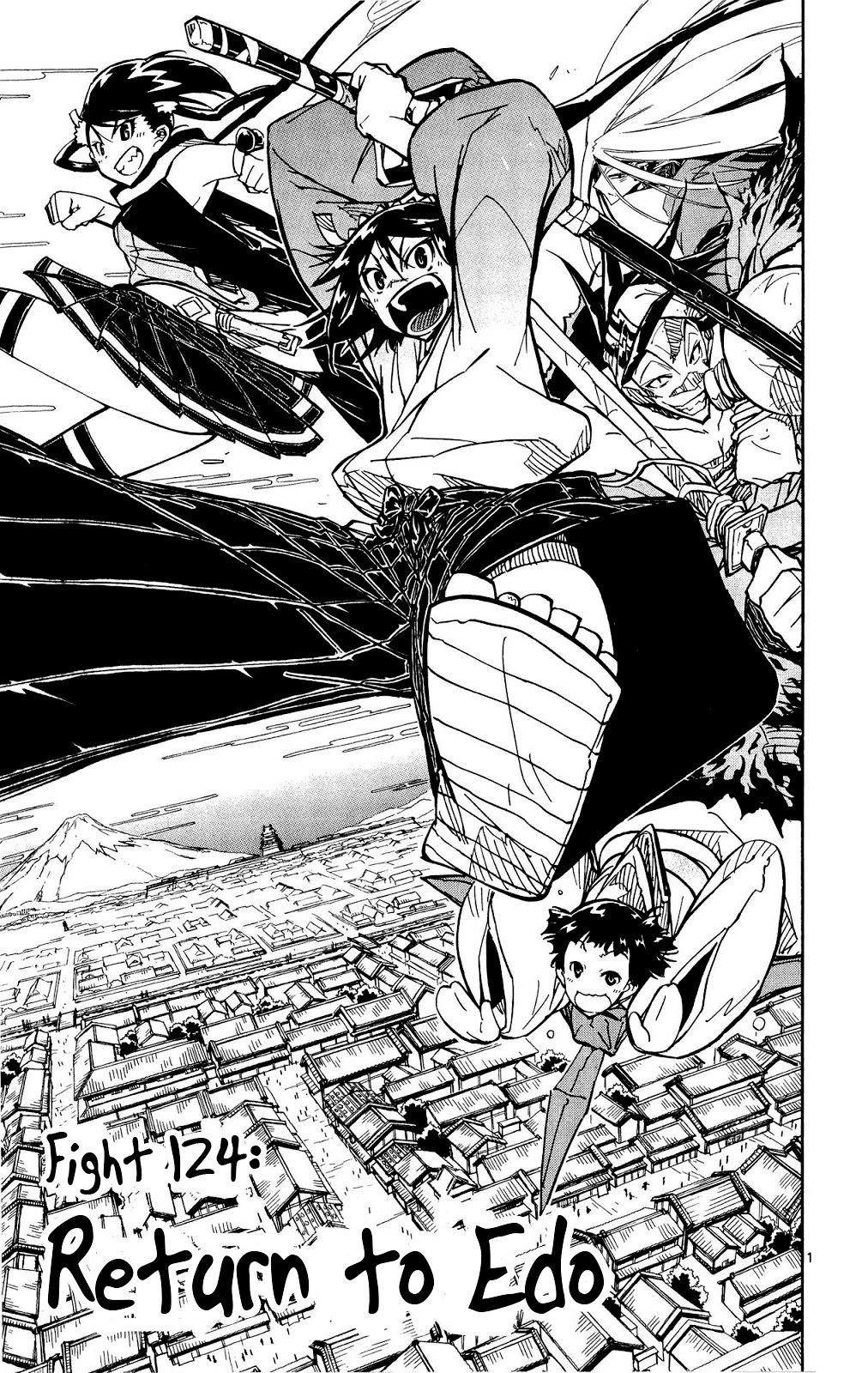 Joujuu Senjin!! Mushibugyo Chapter 124 page 2 - Chapter 124: Return to Edo