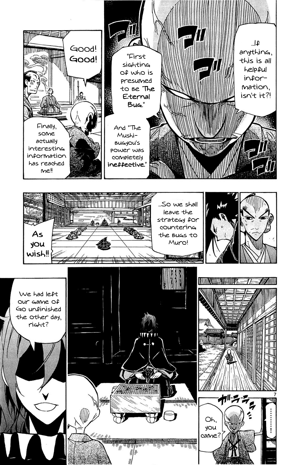 Joujuu Senjin!! Mushibugyo Chapter 124 page 8 - Chapter 124: Return to Edo