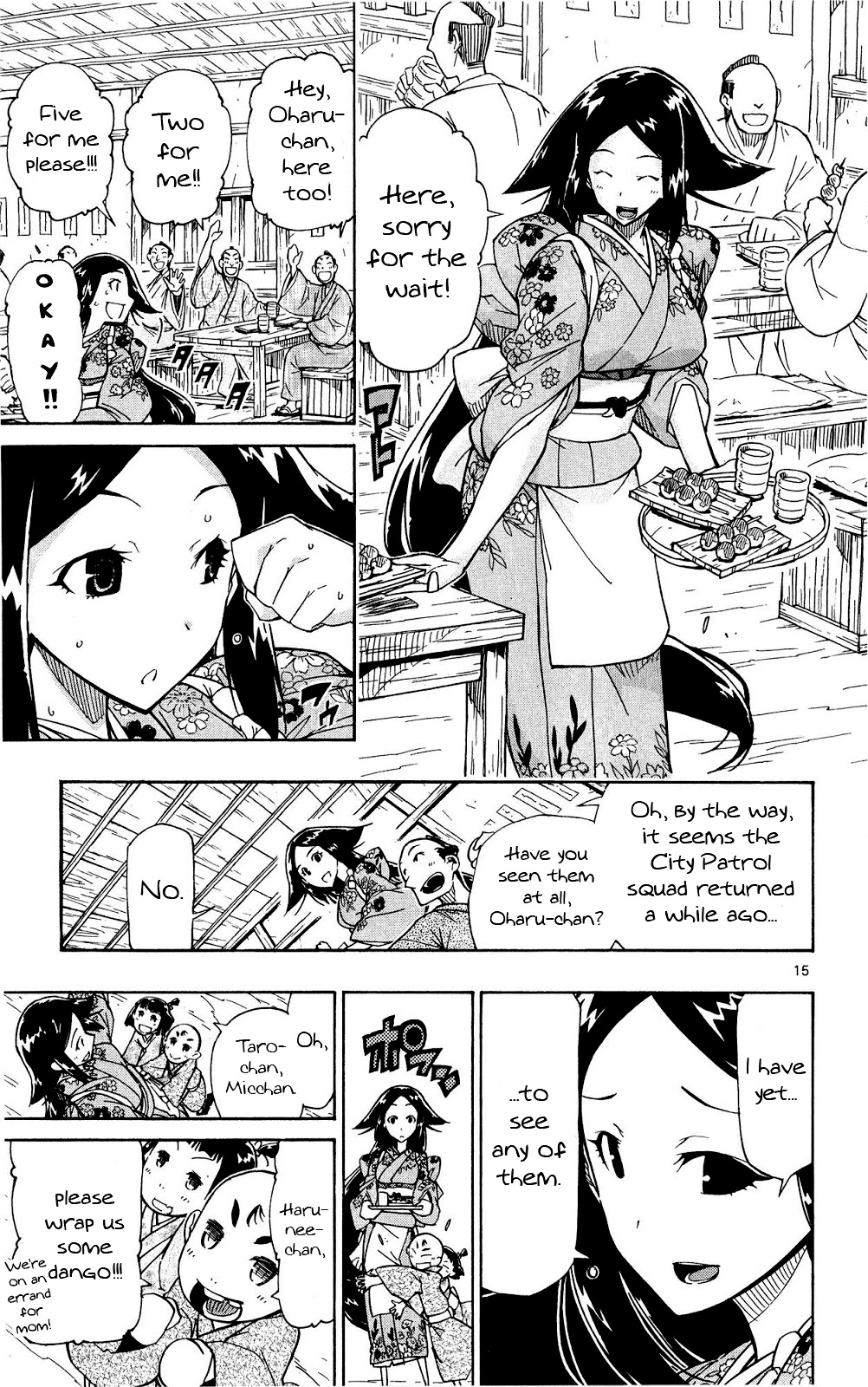 Joujuu Senjin!! Mushibugyo Chapter 125 page 15 - Chapter 125: The Bug Hunters' Counselor