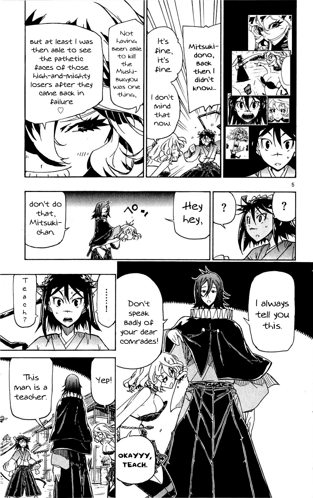 Joujuu Senjin!! Mushibugyo Chapter 125 page 5 - Chapter 125: The Bug Hunters' Counselor