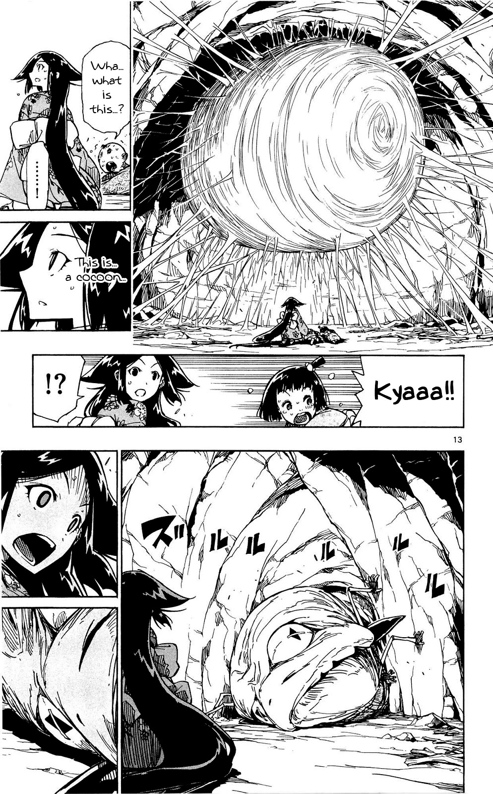 Joujuu Senjin!! Mushibugyo Chapter 126 page 14 - Chapter 126: Oharu's Struggle