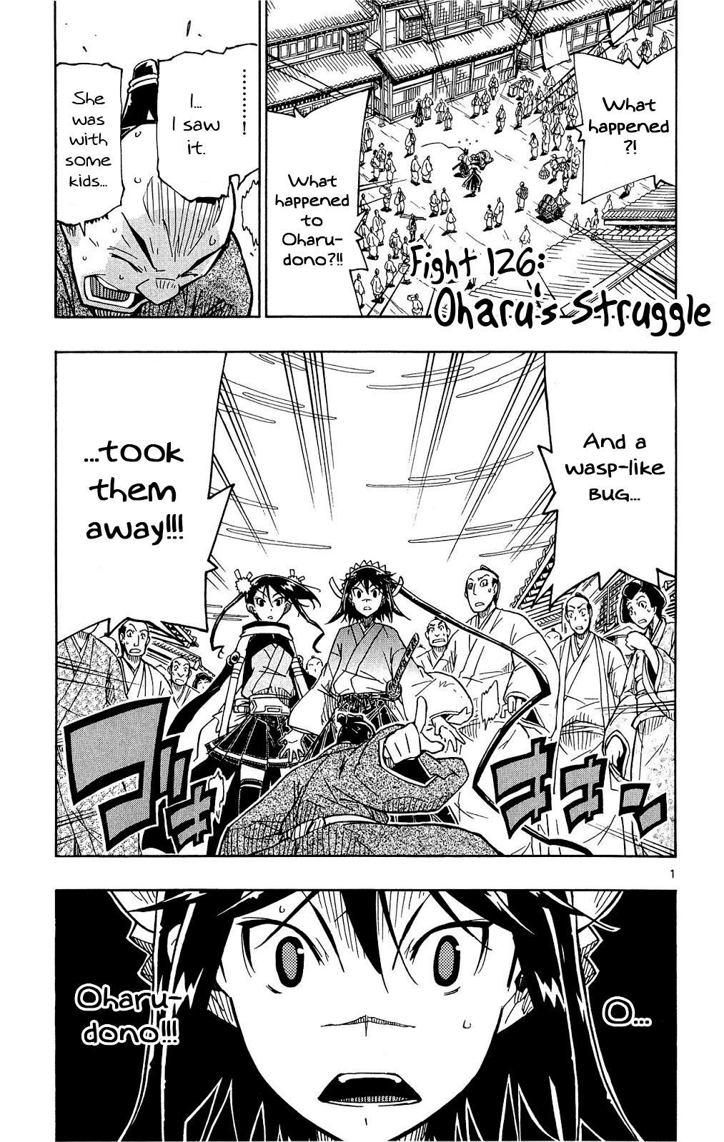 Joujuu Senjin!! Mushibugyo Chapter 126 page 2 - Chapter 126: Oharu's Struggle