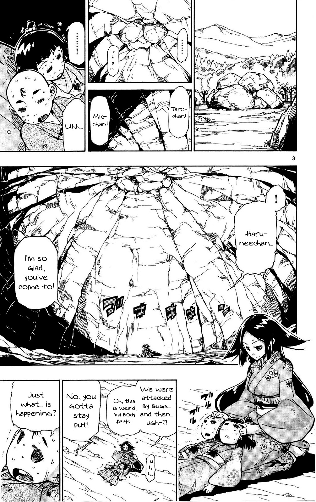 Joujuu Senjin!! Mushibugyo Chapter 126 page 4 - Chapter 126: Oharu's Struggle