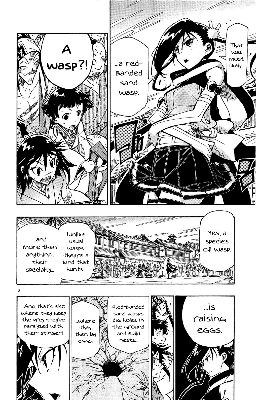 Joujuu Senjin!! Mushibugyo Chapter 126 page 7 - Chapter 126: Oharu's Struggle