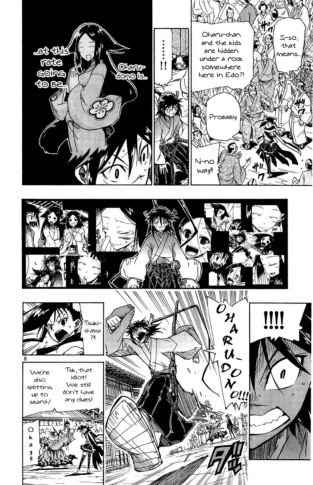Joujuu Senjin!! Mushibugyo Chapter 126 page 9 - Chapter 126: Oharu's Struggle